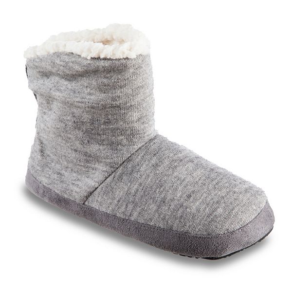 isotoner bootie slippers kohl's