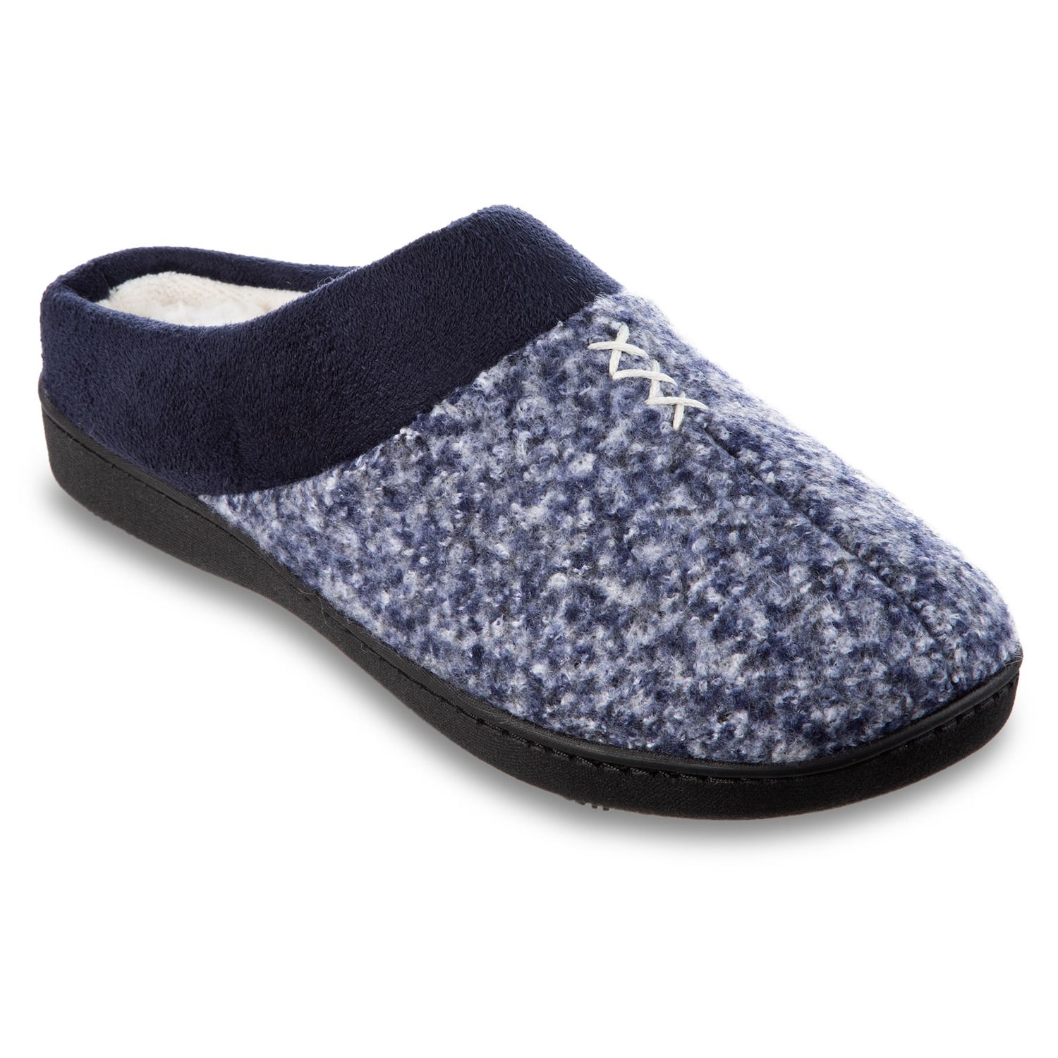 clarks women's knit scuff slipper mule