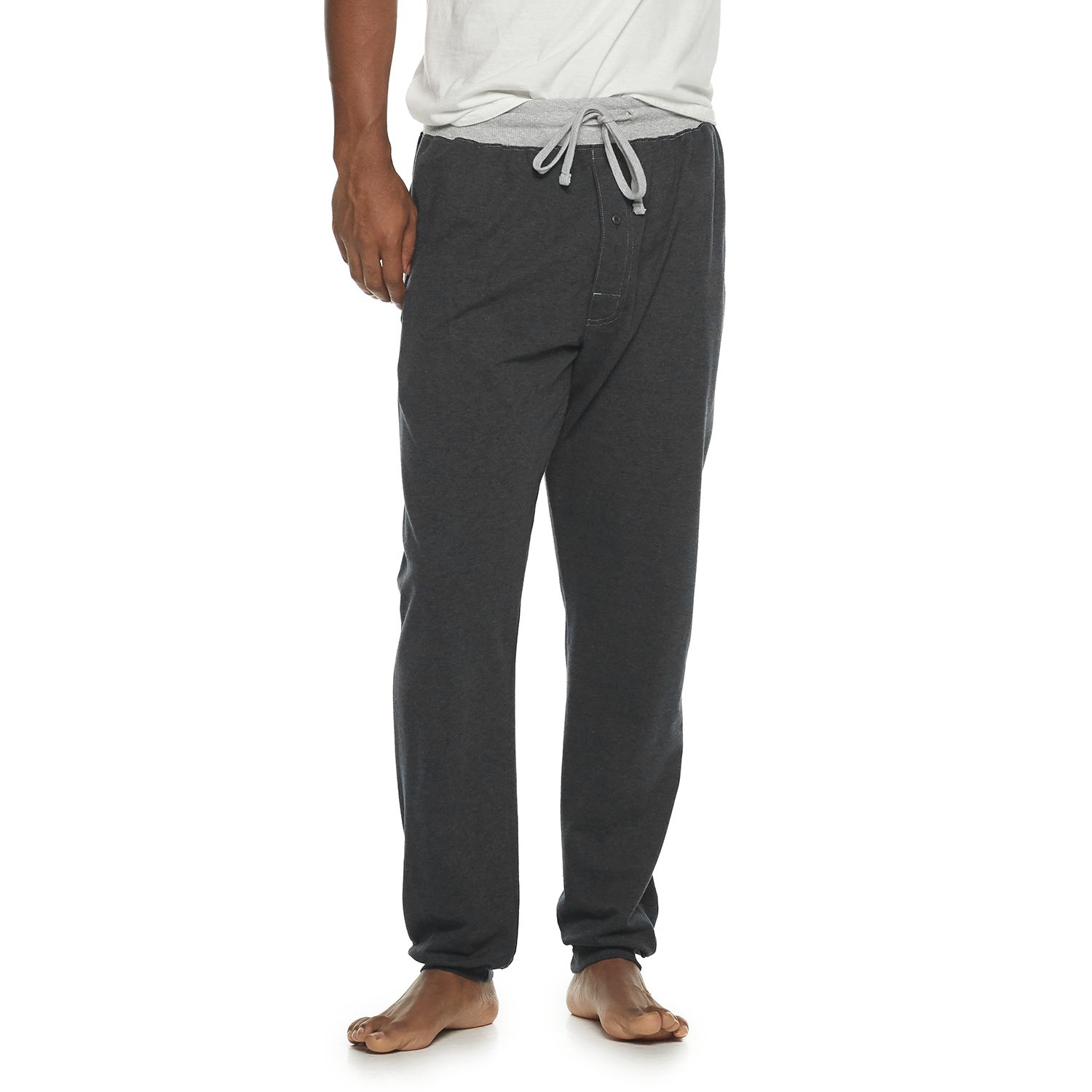 Image for Hanes Men's 1901 Heritage French Terry Sleep Jogger Pants at Kohl's.