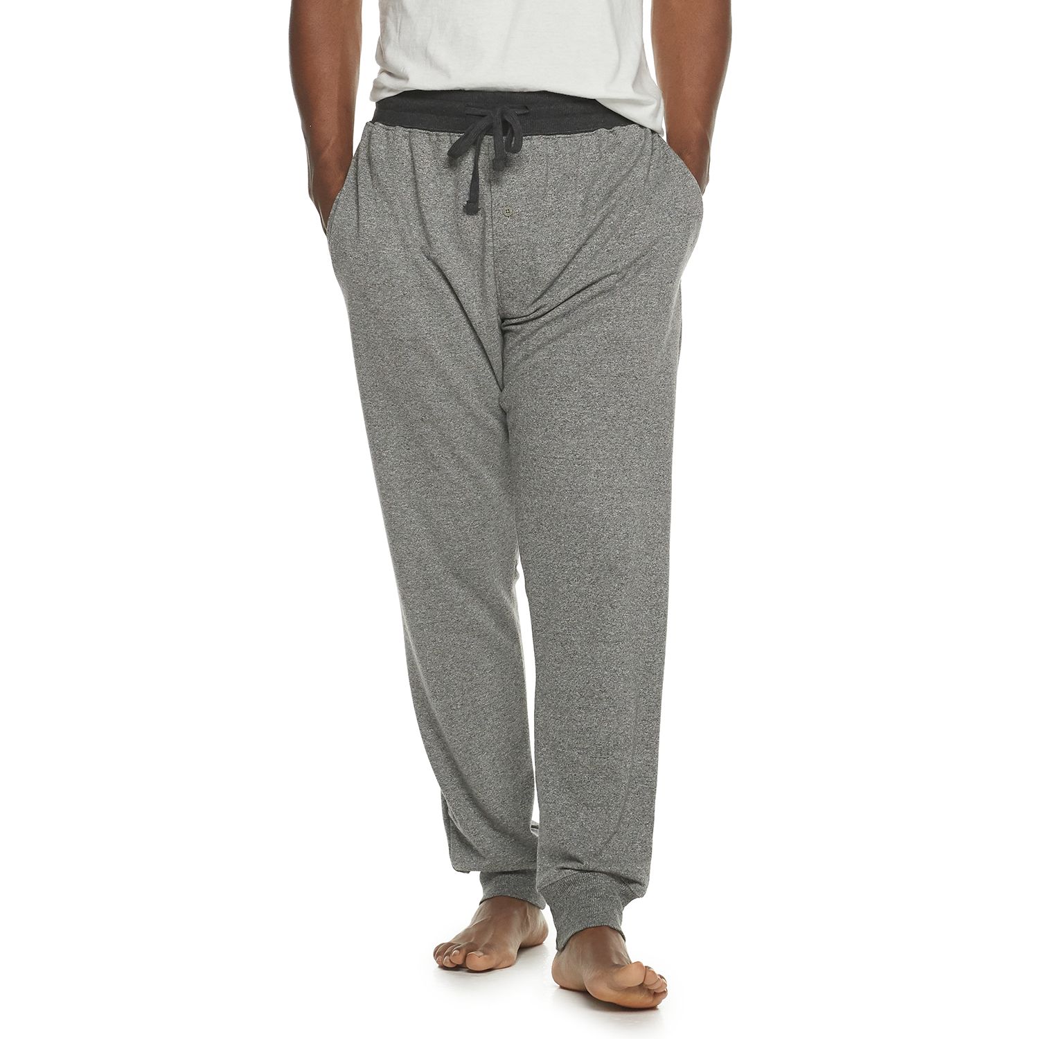 hanes men's waffle jogger sleep pant