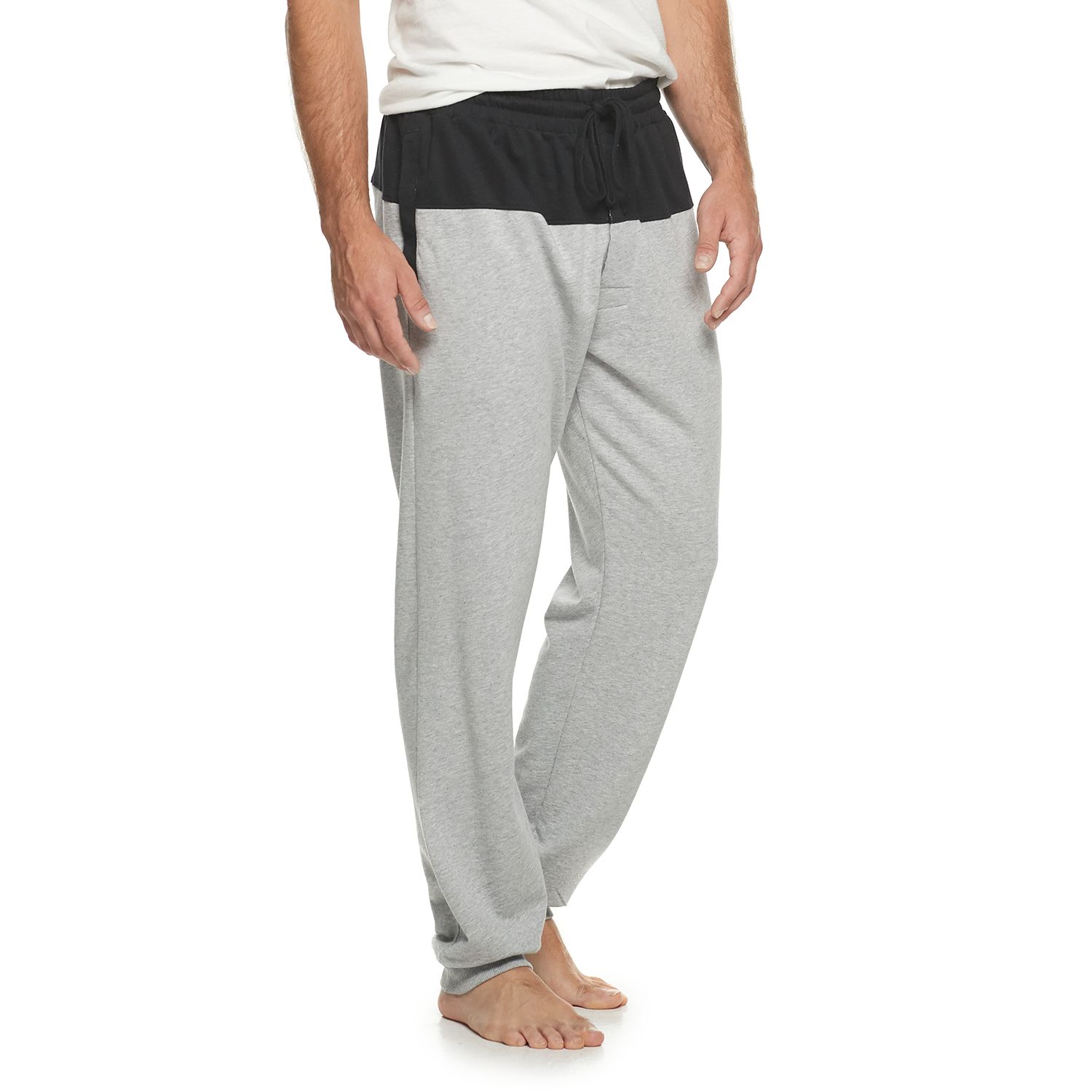 hanes men's waffle jogger sleep pant