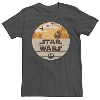 Men's Star Wars The Last Jedi Circle BB-8 Tee