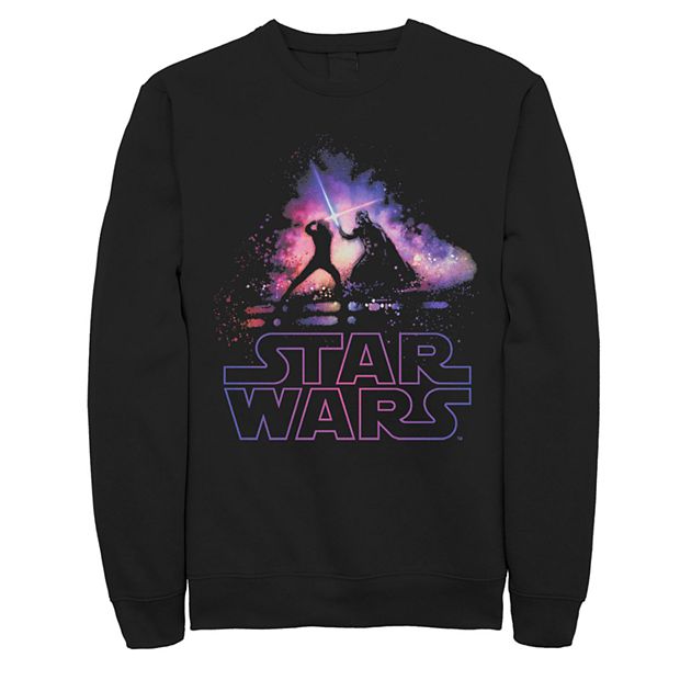 Men's Star Wars Luke & Vader Saber Clash Fleece