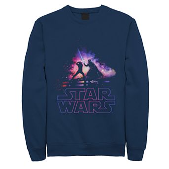 Men's Star Wars Luke & Vader Saber Clash Fleece