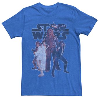 Men's Star Wars Rebel Vintage Group Tee