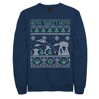 Men's Star Wars Hoth Sweet Hoth Battle Ugly Christmas Fleece