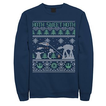 Men's Star Wars Hoth Sweet Hoth Battle Ugly Christmas Fleece