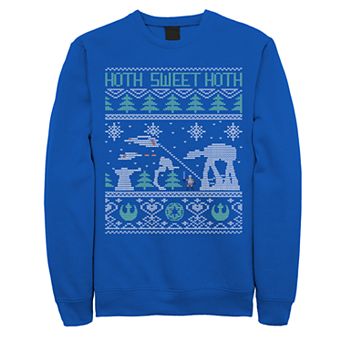 Men's Star Wars Hoth Sweet Hoth Battle Ugly Christmas Fleece