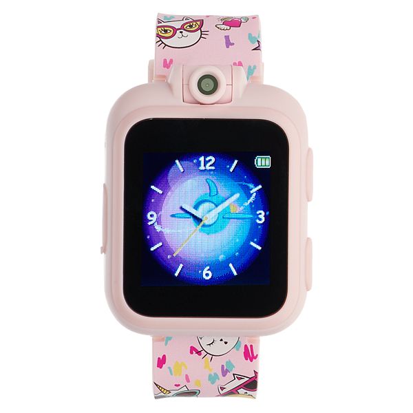 iTouch Playzoom Kids' Pink Cat Print Smart Watch - 13068M-21-BPR