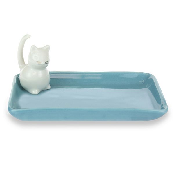 Details about   Lauren Conrad Trinket Tray You Are The Cat's Meow NWT 