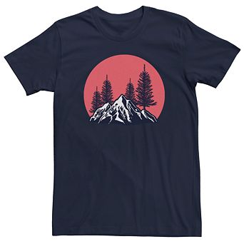 Men's Mountain Tonal Poster Tee