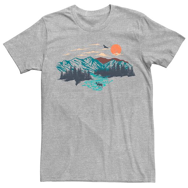 Men's Natural Outdoors Abstract Tee