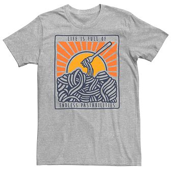 Men's Life Is Full Of Endless Pastabilities Tee