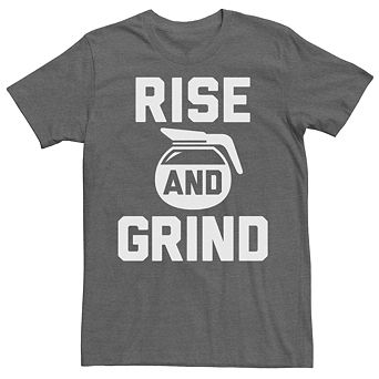 Men's Rise And Grind Coffee Tee