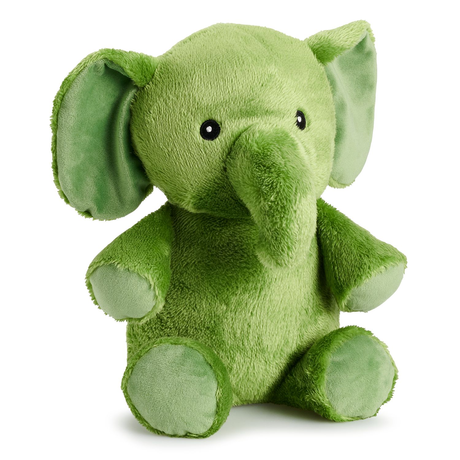 green stuffed elephant