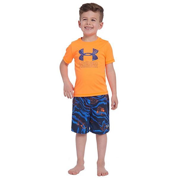 Under armour toddler store swim trunks