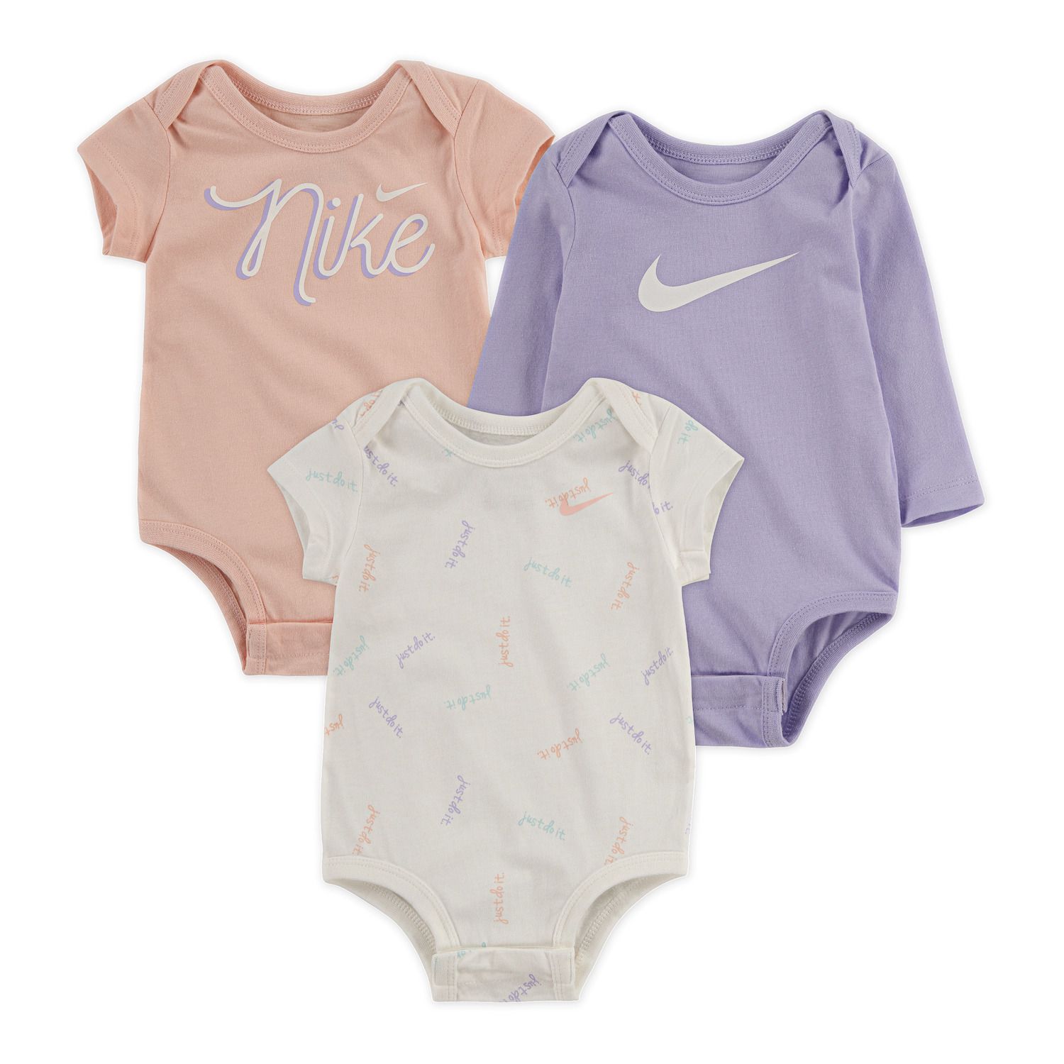 pink nike bodysuit