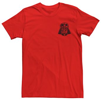 Men's Star Wars Darth Vader Helmet Pocket Tee