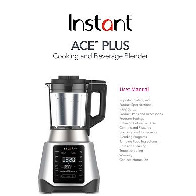 Instant Ace Plus Cooking & Beverage Blender