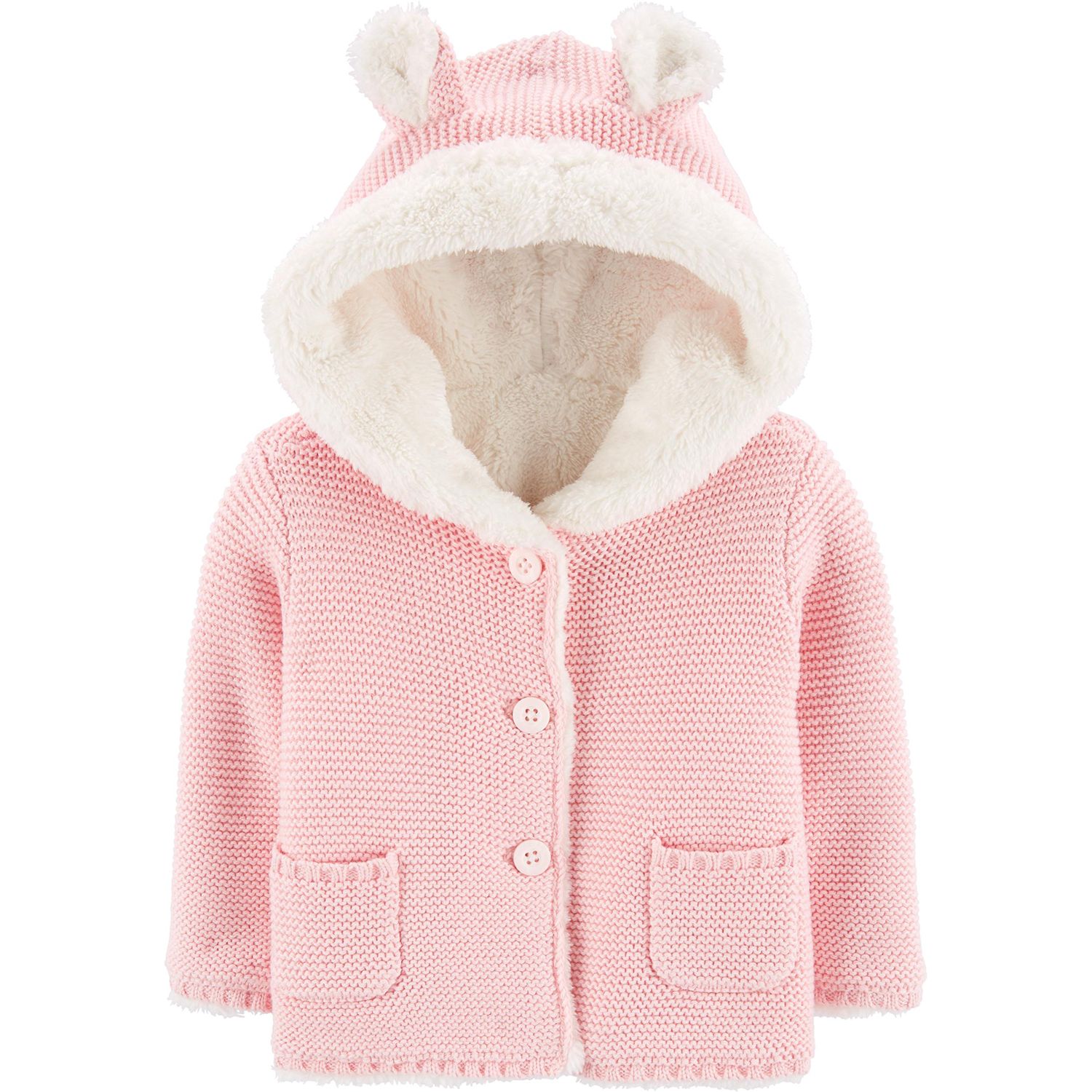 baby girl hooded cardigan