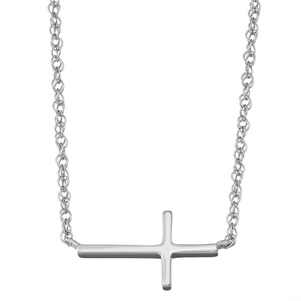 Kohls jewelry hot sale cross necklaces