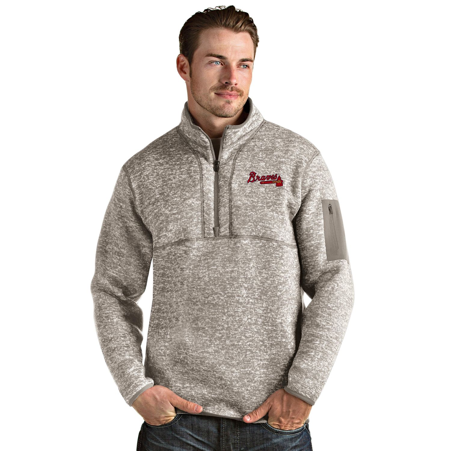 mens pullover sweater with zipper