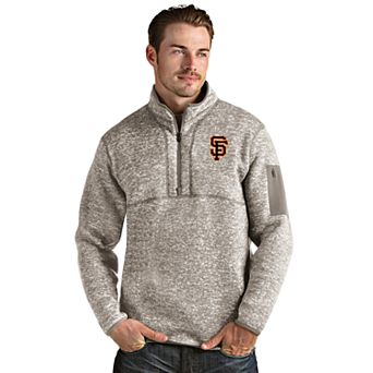 Men's San Francisco Giants 1/4 Zip Pullover Sweater