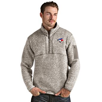 Men's Toronto Blue Jays 1/4 Zip Pullover Sweater