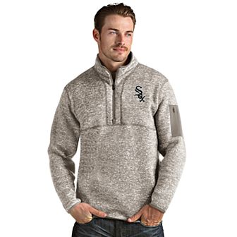 Men's Chicago White Sox 1/4 Zip Pullover Sweater
