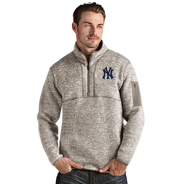 Men S New York Yankees 1 4 Zip Pullover Sweater