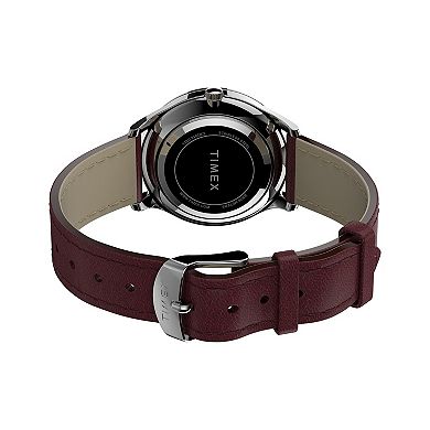 Timex Women's Modern Easy Reader Leather Watch - TW2T72200JT