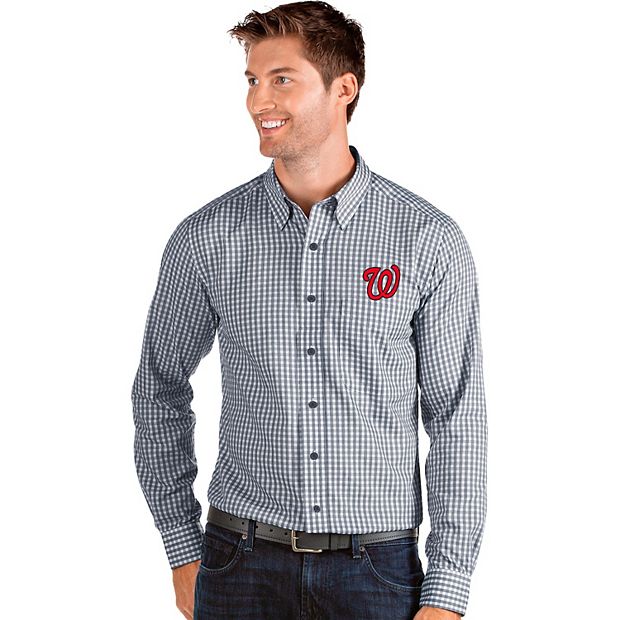 Men's Washington Nationals Woven Dress Shirt
