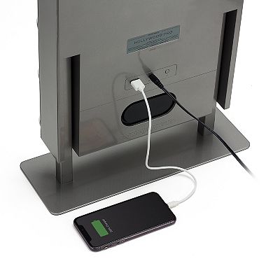 iHome Hollywood Pro Vanity Stereo Speaker with Bluetooth & Removable Detail Mirror