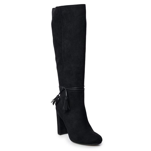 lc lauren conrad assemble women's tall dress boots