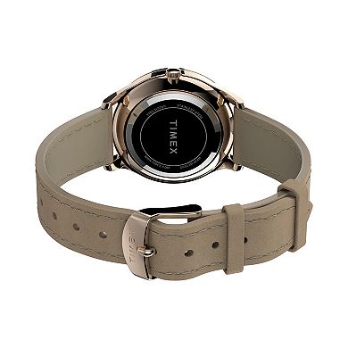 Timex Women's Modern Easy Reader Leather Watch - TW2T72400JT