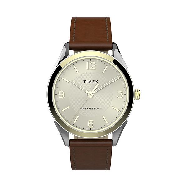 Timex® Men's Briarwood Leather Watch - TW2T67000JT