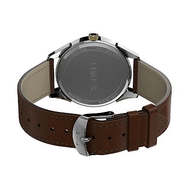 Timex Men's Briarwood Leather Watch - TW2T67000JT