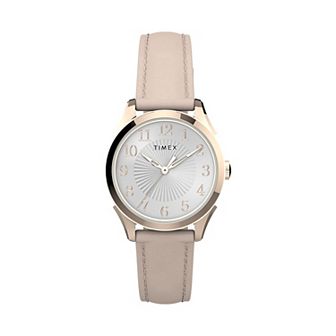 Timex® Women's Briarwood Leather Watch - TW2T66500JT