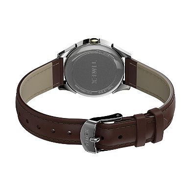 Timex Women's Briarwood Leather Watch - TW2T66700JT
