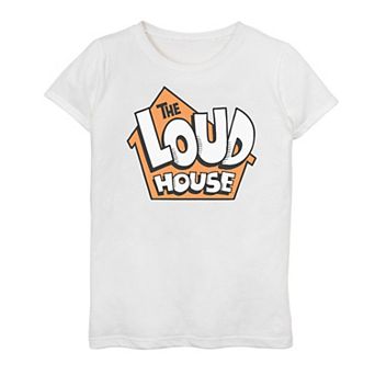 Girls 7-16 The Loud House Logo Tee