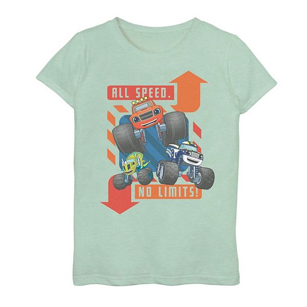 Girls 7 16 Blaze And The Monster Machines No Limits Graphic Tee