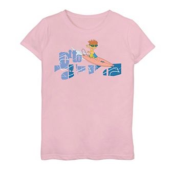 Girls 7-16 Rocket Power Surfing Otto Graphic Tee