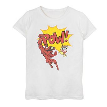 Girls 7-16 Fairly OddParents Crimson Chin Cleft Action Tee