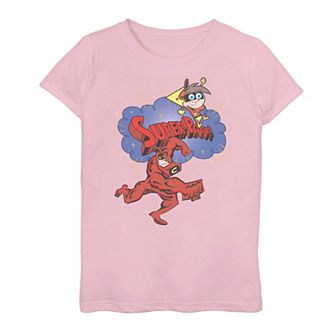 Girls 7-16 Fairly Oddparents Crimson Chin Cleft Super-Poof Graphic Tee