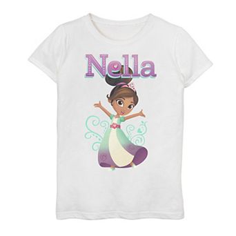 Girls 7-16 Nella The Princess Knight Portrait Tee