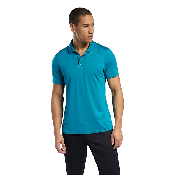 Reebok Mens Workout Ready Recycled Polo