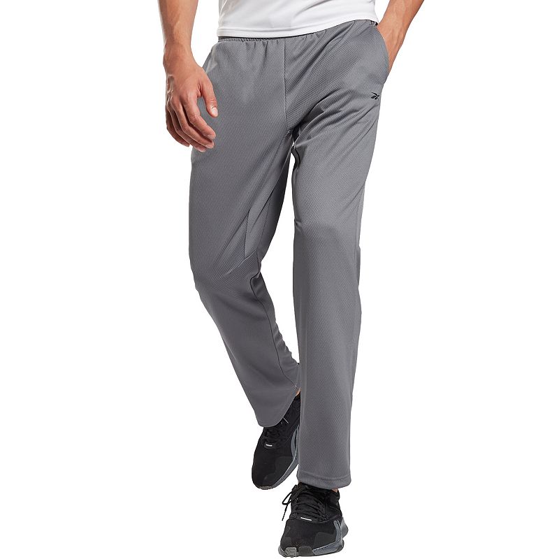 UPC 194821630567 product image for Men's Reebok Knit Open-Hem Pants, Size: Large, Grey | upcitemdb.com