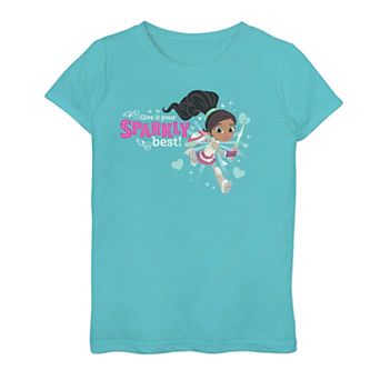 Girls 7-16 Nella The Princess Knight Sparkly Best Tee
