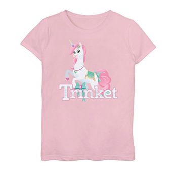 Girls 7-16 Nella The Princess Knight Trinket Portrait Tee