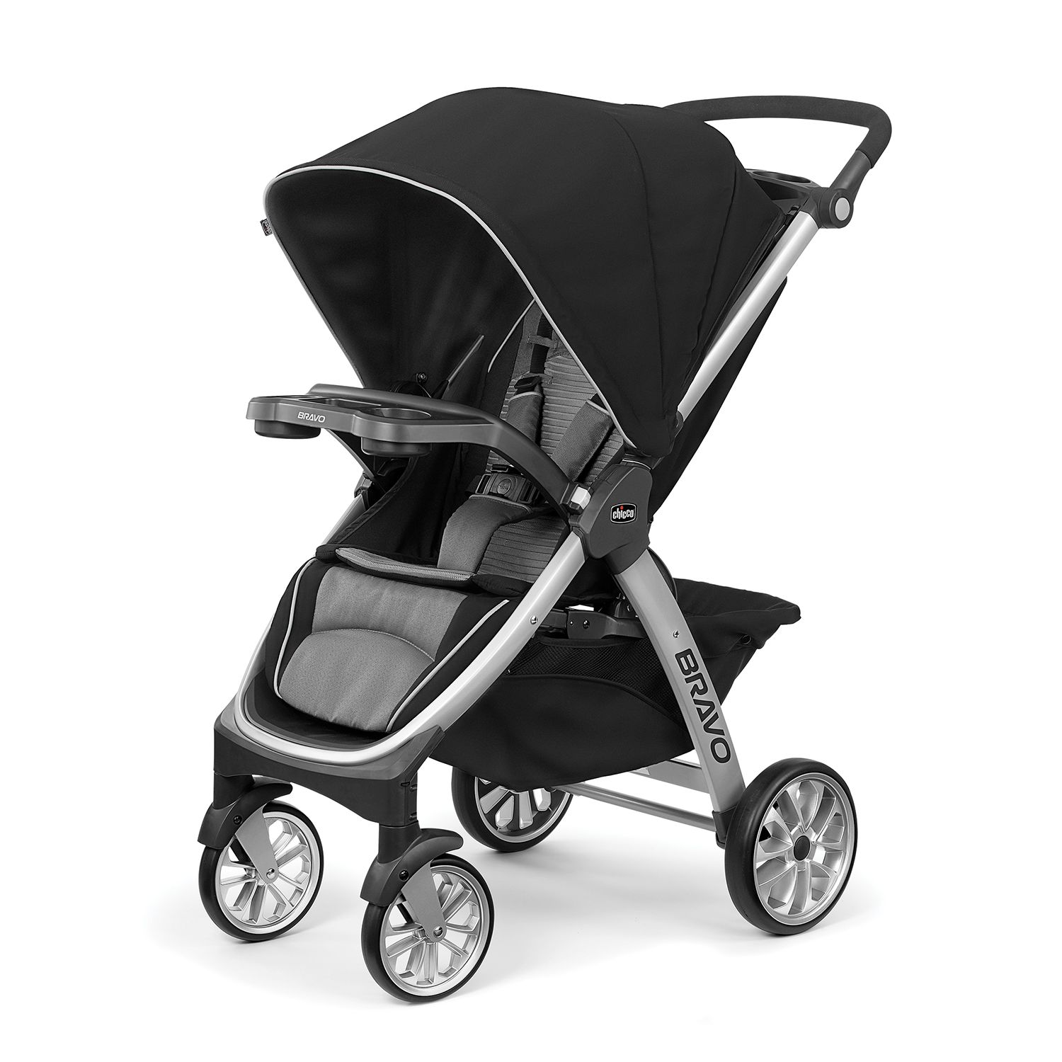 chicco mini bravo plus stroller graphite